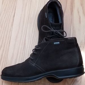 Men's Suede Leather Lace up Gore-Tex Ankle Chukka Boots